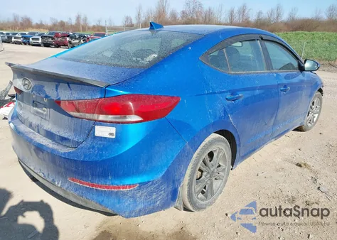 2017 Hyundai Elantra Value Edition from USA, damaged, VIN KMHD84LF5HU379790